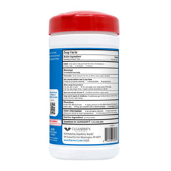 The Pharma-C Company moisture-lock lid maintains freshness after each use.