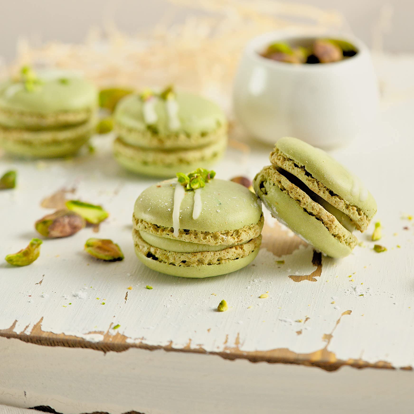 The Pistachio Factory Crema De Pistacho jar highlights rich flavor