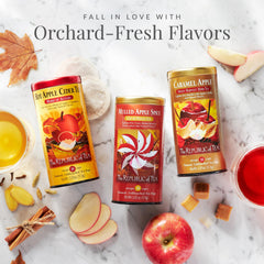 Brewing Caramel Apple Red Tea to reveal its rich color