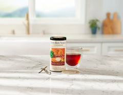 Brewing a warm cup of Good Hope Vanilla Red Tea for a cozy afternoon.
