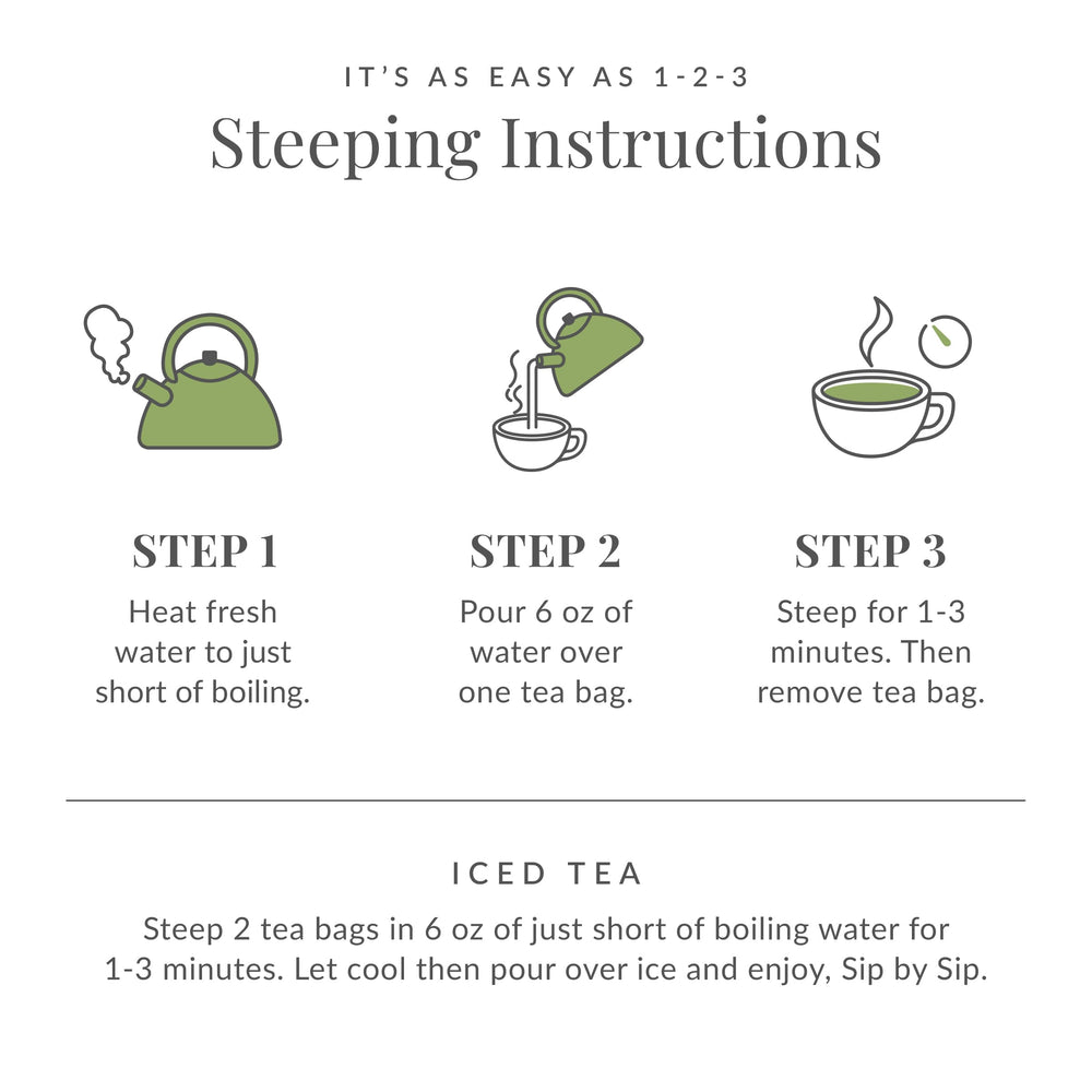 The Republic of Tea Double Green Matcha evokes grassy notes for a refreshing break.