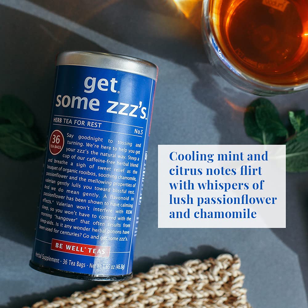 Orange peel provides bright citrus aroma to The Republic of Tea Get Some Zzzs blend.