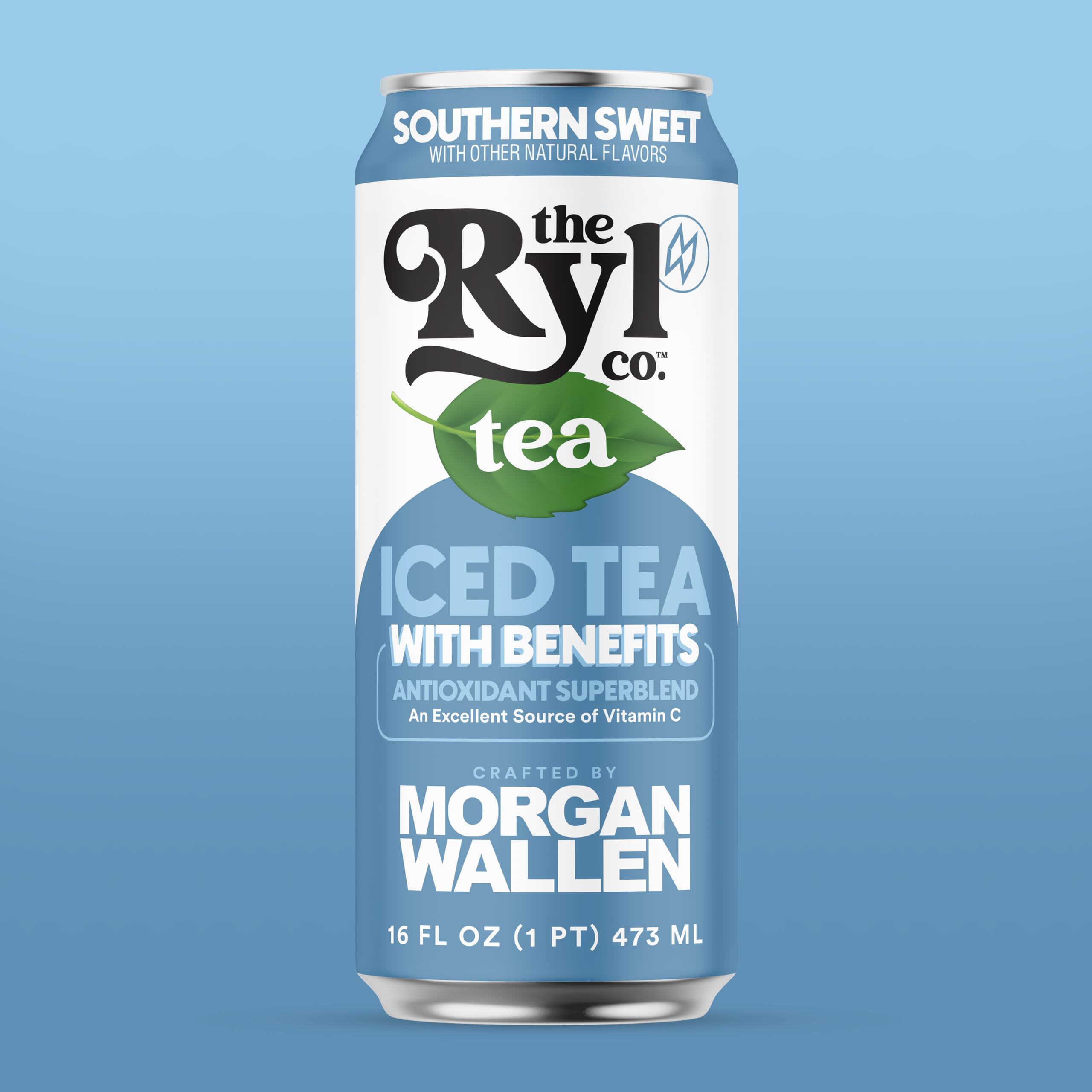 Vitamin C graphic on Ryl Iced Tea highlights added nutrient