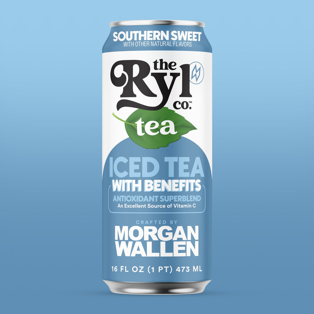 Vitamin C graphic on Ryl Iced Tea highlights added nutrient