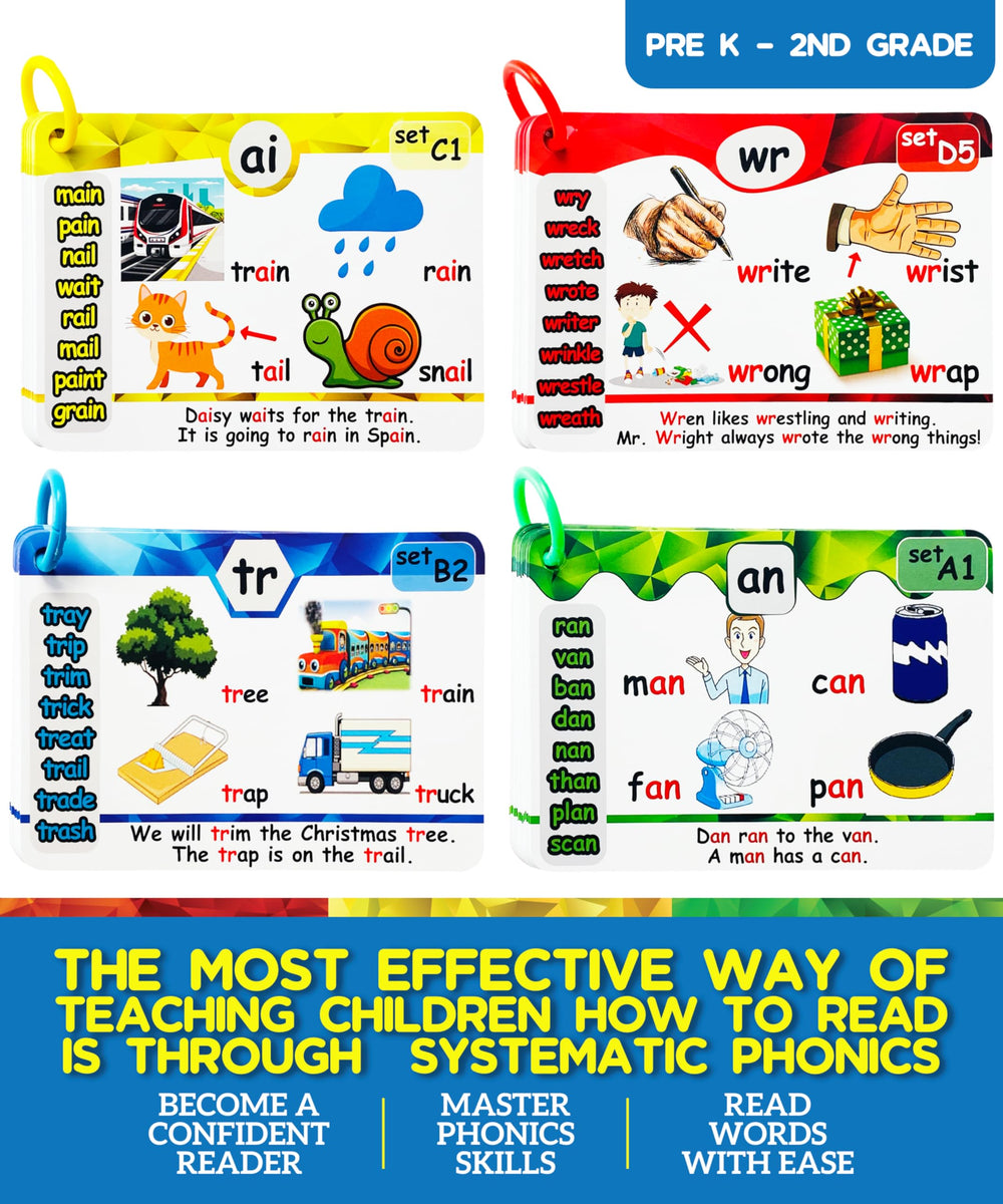 The Scholar Ant long vowel sounds cards support vowel pattern mastery