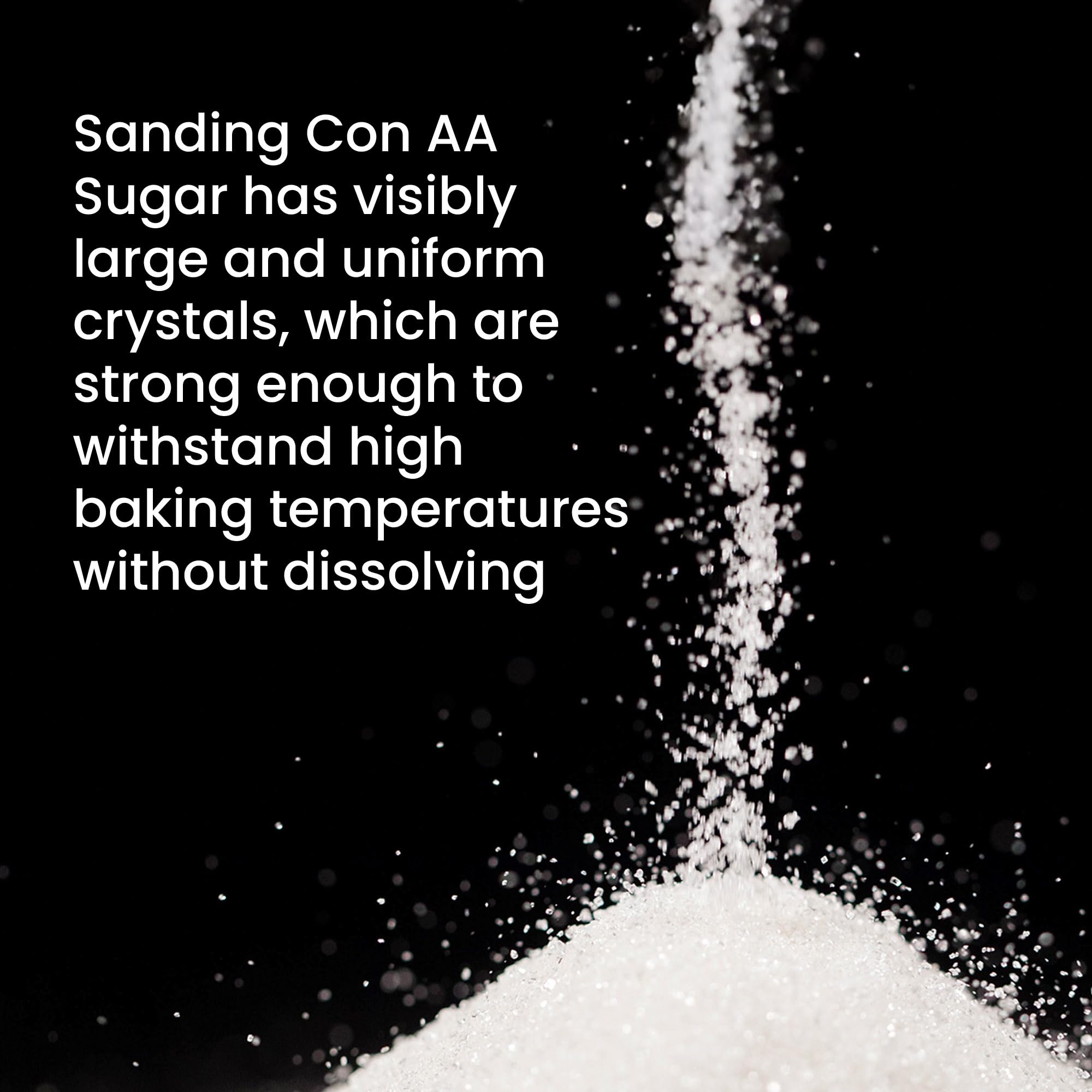 The Spice Lab sugar crystals add sparkle to cupcakes and cookies with a crisp bite.