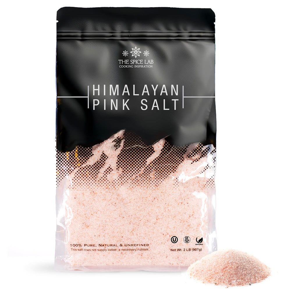 The Spice Lab Himalayan Salt fine crystals for mineral-rich seasoning.