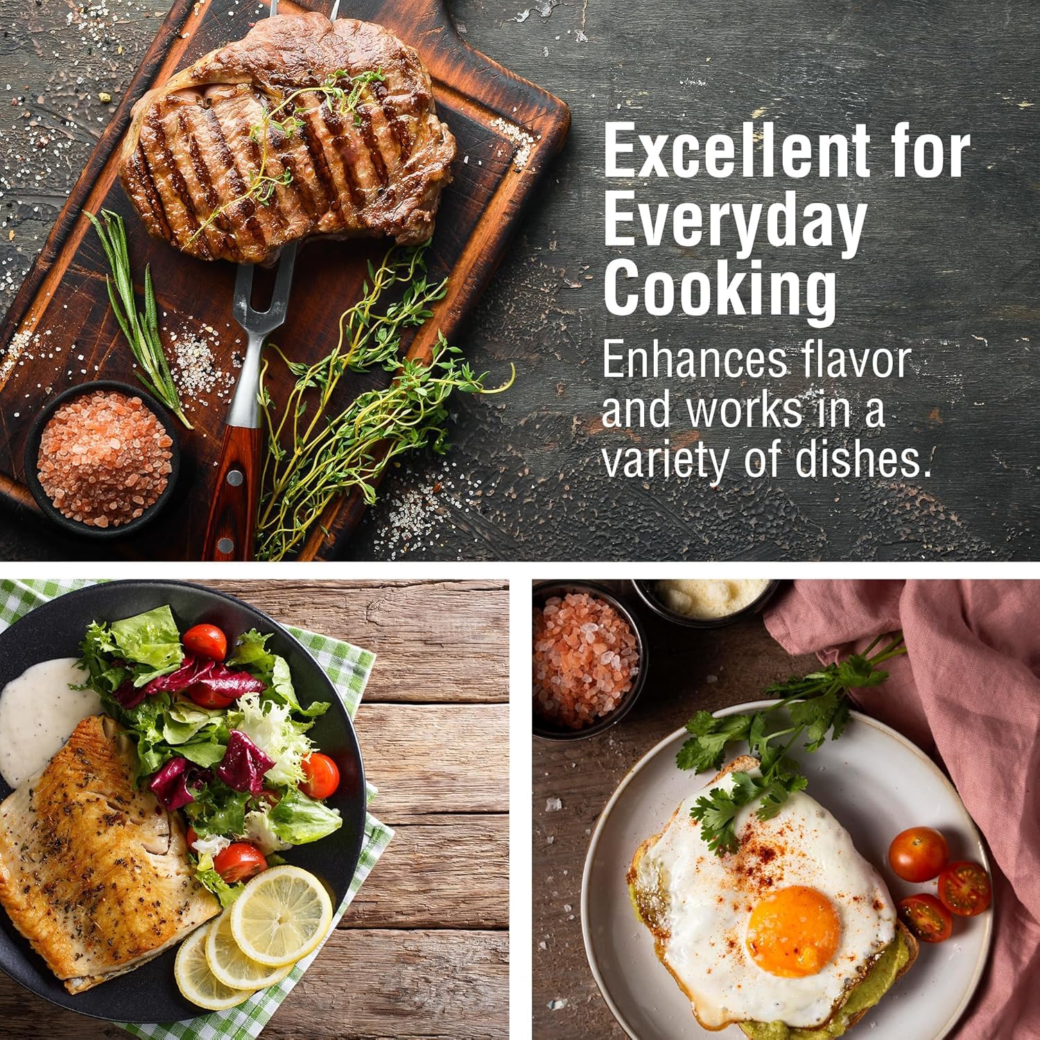 The Spice Lab Himalayan Salt is kosher-paleo friendly for dietary-conscious cooks.