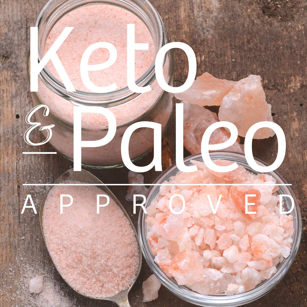 The Spice Lab Himalayan Salt pink mineral-rich crystals in a gourmet serving.