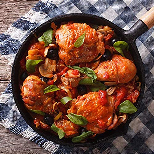 Sautéed shrimp sprinkled with paprika for a subtle smoky note.