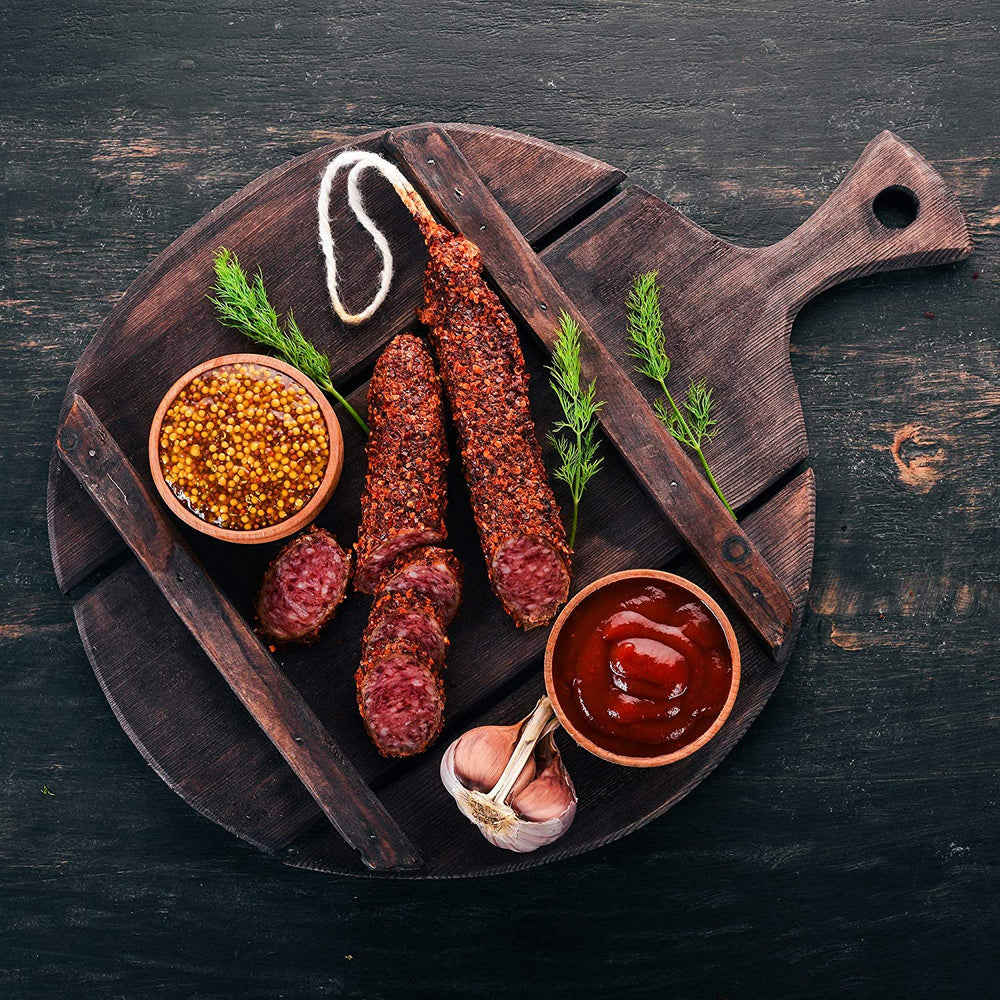 The Spice Lab Sweet Paprika Powder label clearly marks premium, all natural paprika.