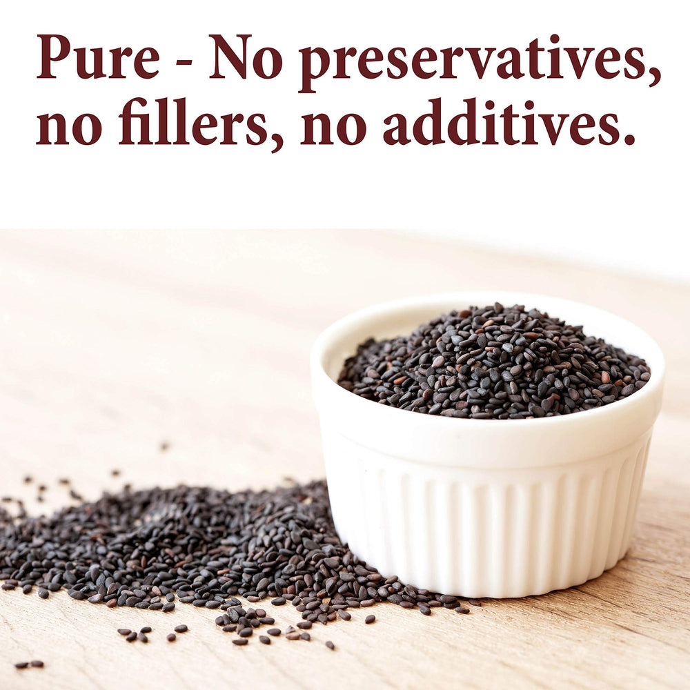 The Spice Way Black Sesame Seeds pour-ready topping for quick meals.