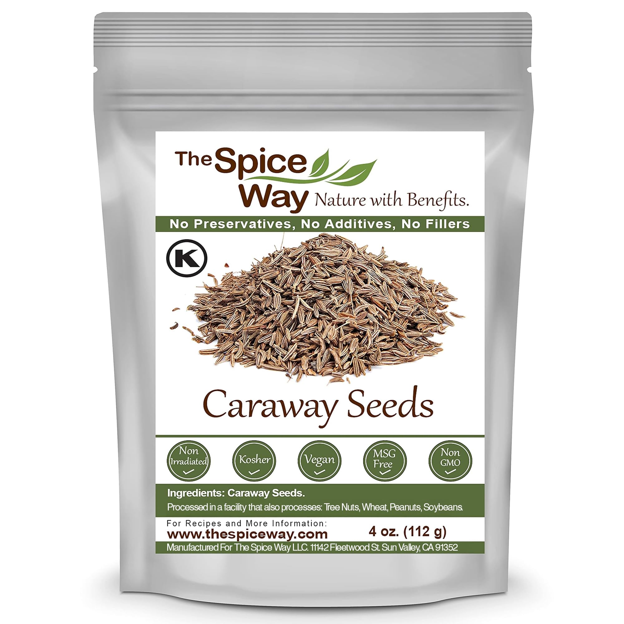 The Spice Way caraway seed whole bottle for premium seeds and rich baking flavor.