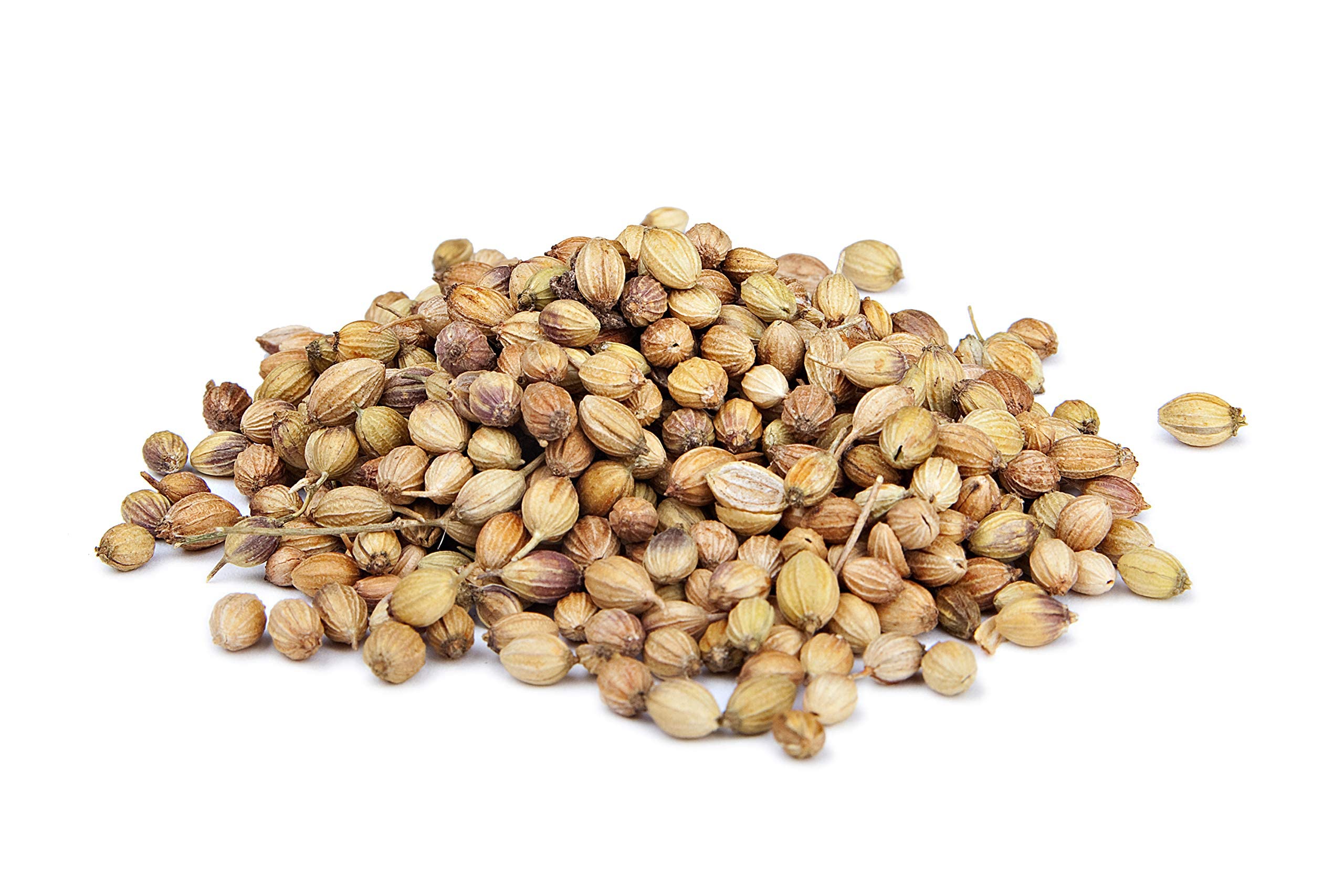 The Spice Way coriander seeds label communicates clear origin and quality.