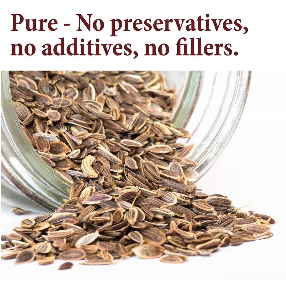 The Spice Way dill seed closeup reveals pure seeds ideal for seasoning.