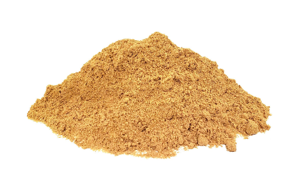 The Spice Way Ginger Powder enhances baking and gingerbread recipes.