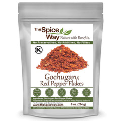 The Spice Way Gochugaru bottle front for authentic kimchi flavor.