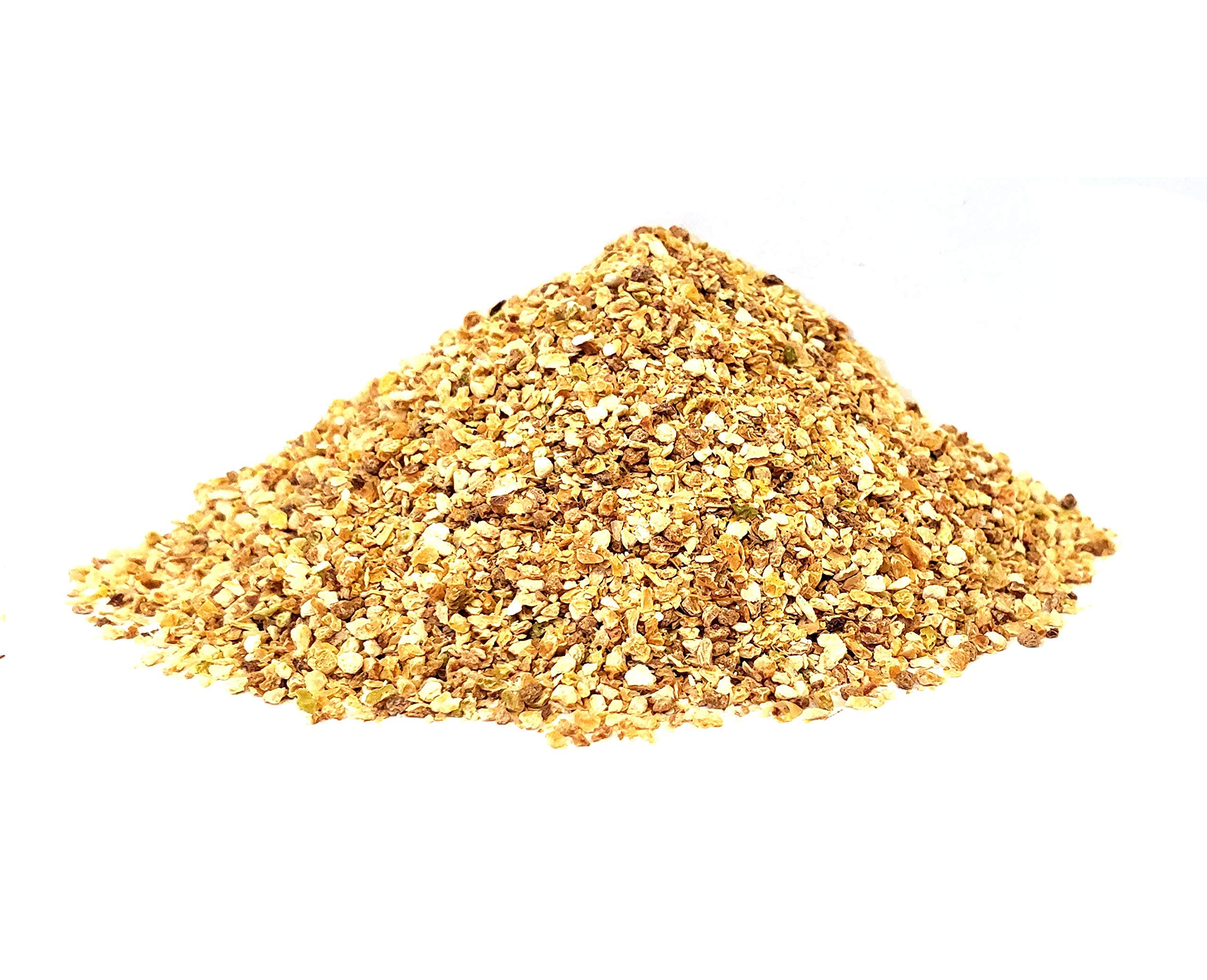 The Spice Way lemon peel on pasta for zesty finishing touch.