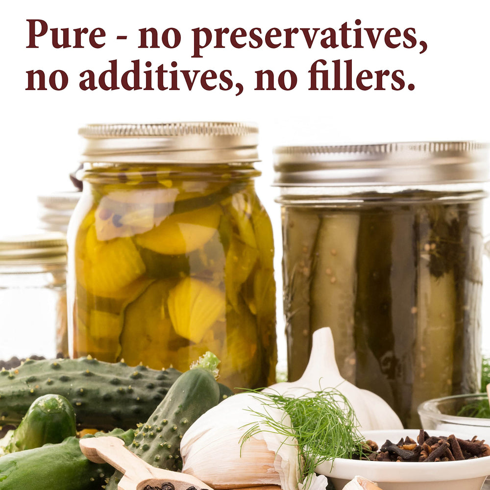 The Spice Way Pickling Spice closeup highlights aromatic herbs and spices.