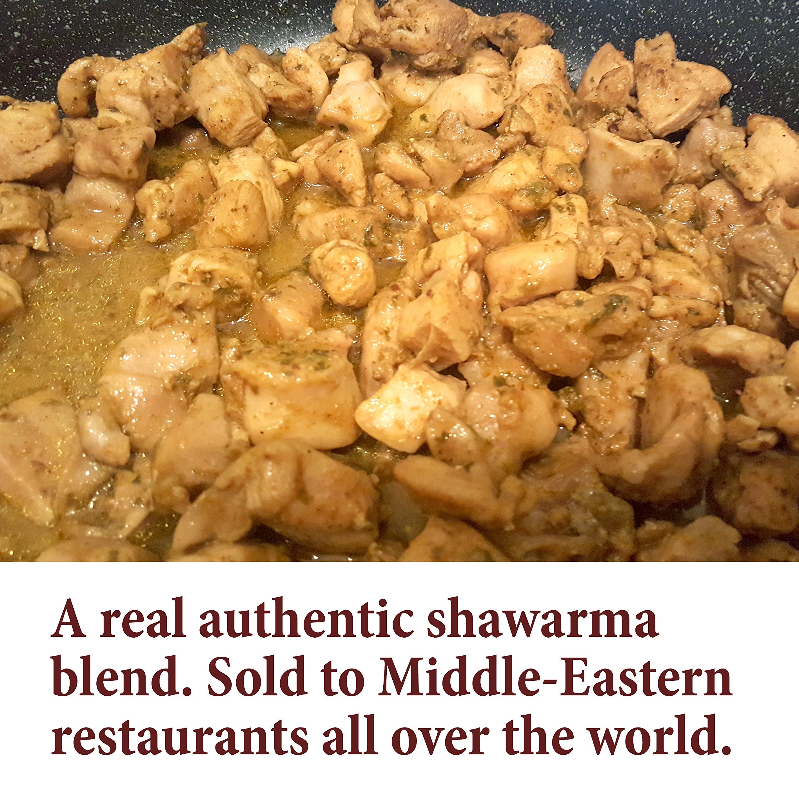 The Spice Way Shawarma Seasoning close-up of spices for rich, exotic flavor.