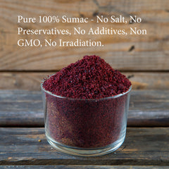 The Spice Way sumac seasoning powder bag delivers clean, GMO-free flavor.