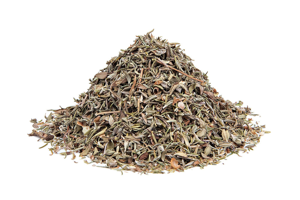 The Spice Way Thyme Leaves farm-to-table field origin highlighted