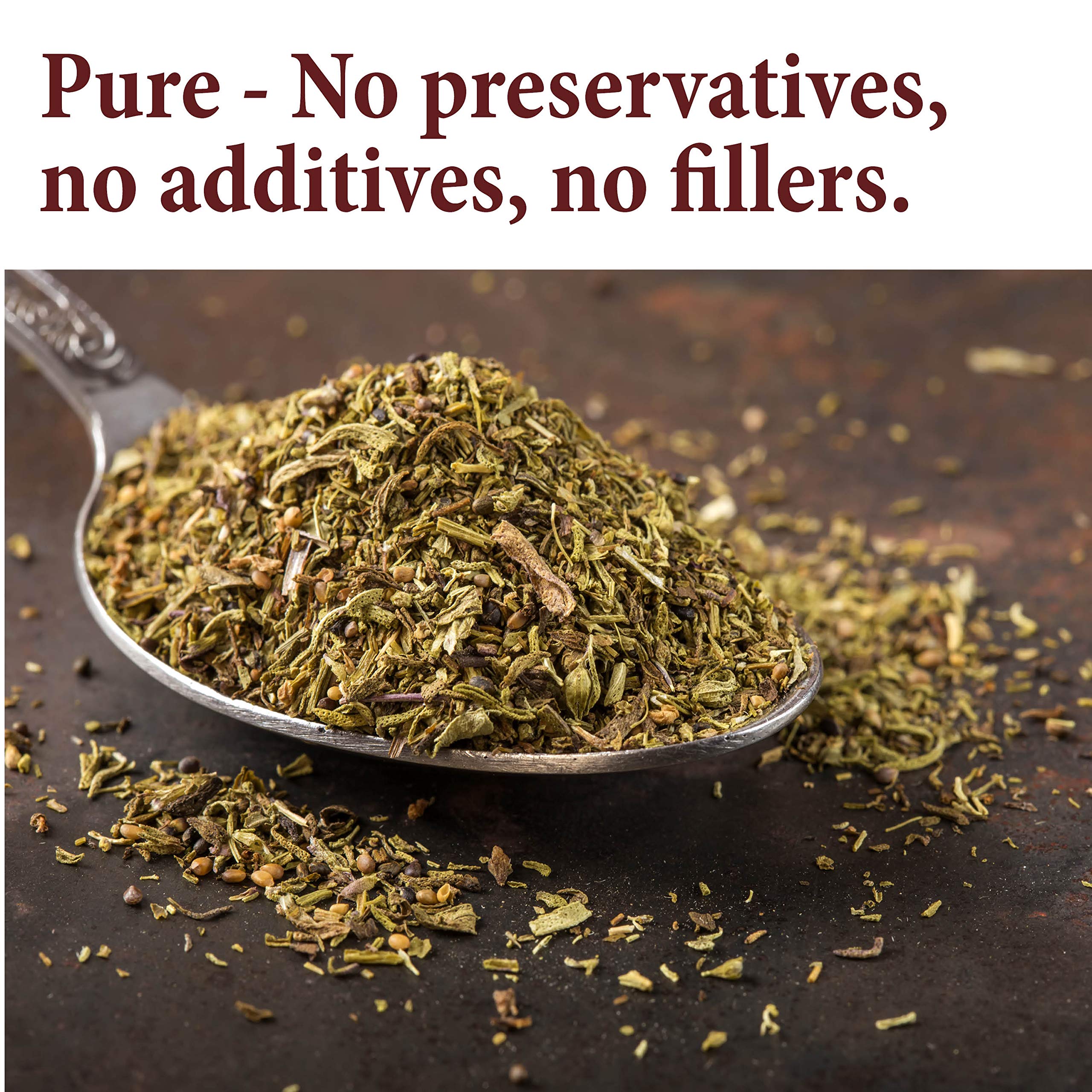 The Spice Way Thyme Leaves packaging resealable bag preserves aroma between uses