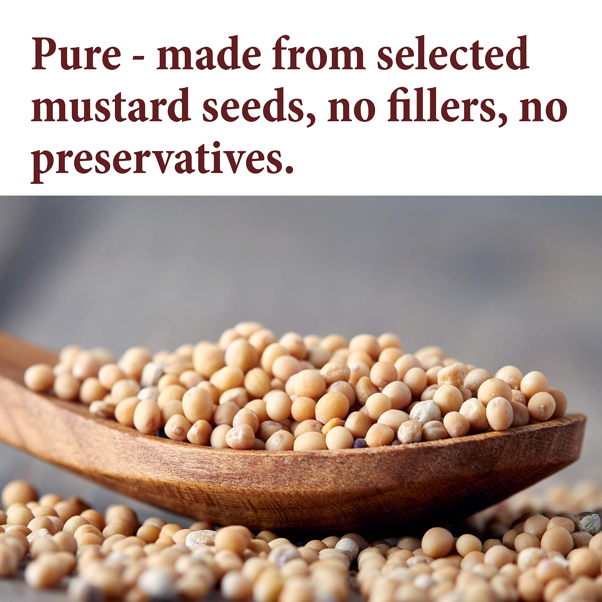 The Spice Way Yellow Mustard Seed for grinding into fresh mustard at home.