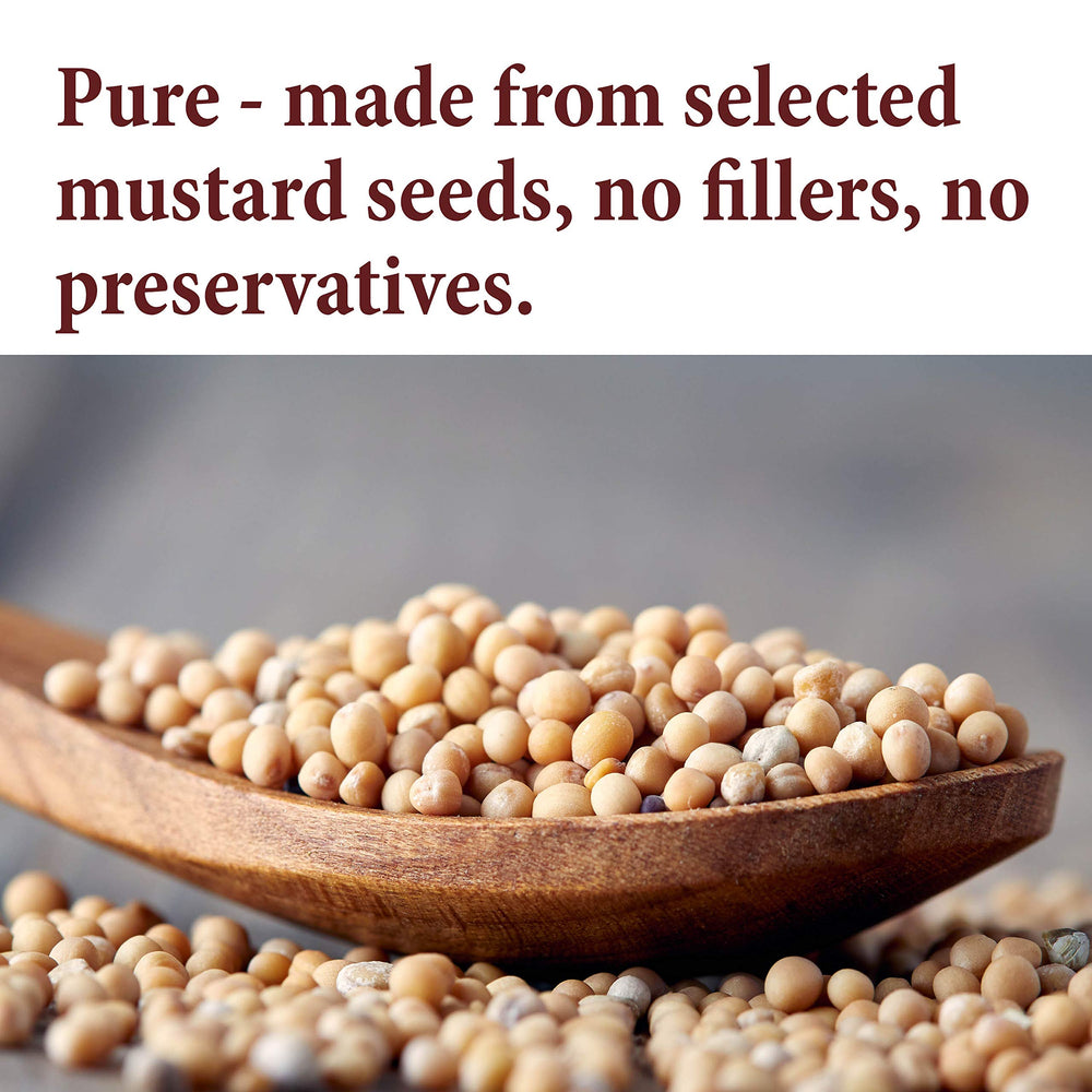 The Spice Way Yellow Mustard Seed for grinding into fresh mustard at home.