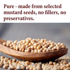 The Spice Way Yellow Mustard Seed for grinding into fresh mustard at home.