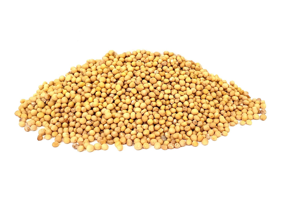 The Spice Way Yellow Mustard Seed adds warm aroma to spice cabinet recipes.