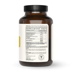 Spike Support label on bottle highlighting vegan and gluten-free formulation.