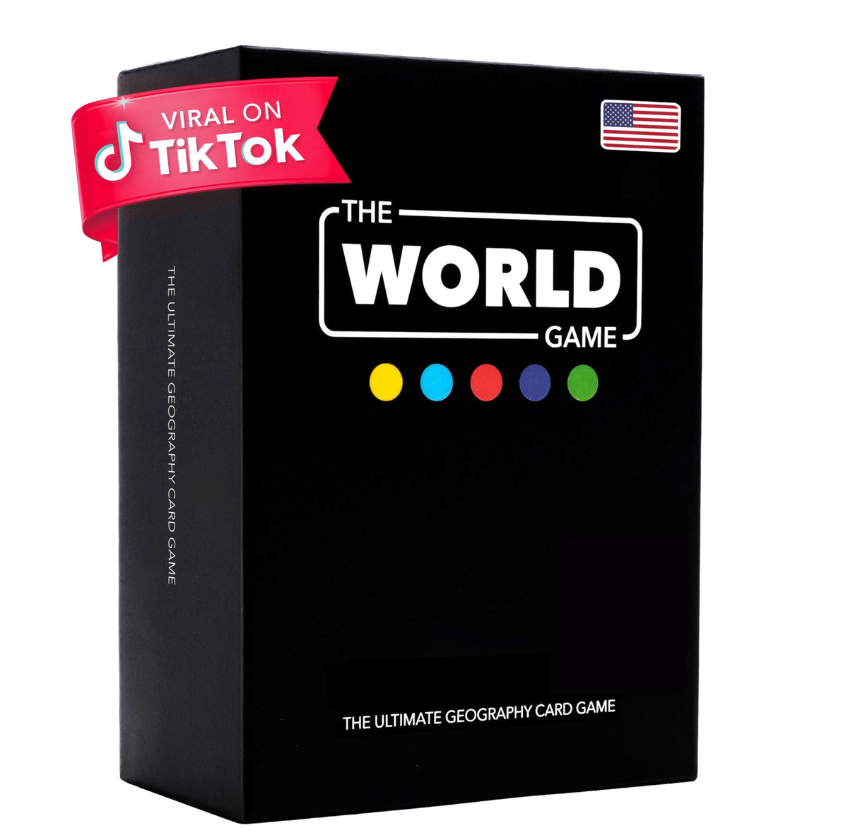 The World Game map and cards help kids visualize world geography during play