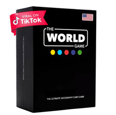 The World Game map and cards help kids visualize world geography during play