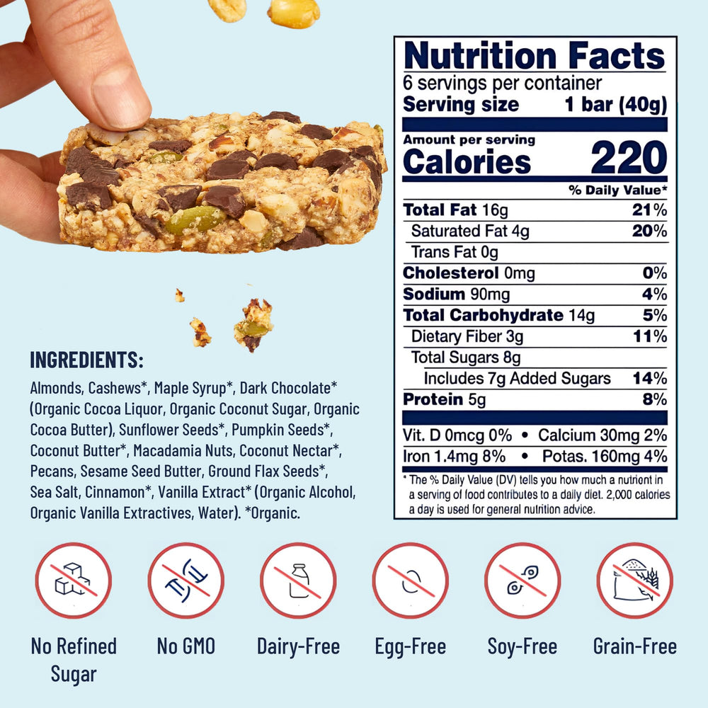 Yes Bar soft-chewy texture close-up, satisfying bite without heaviness.