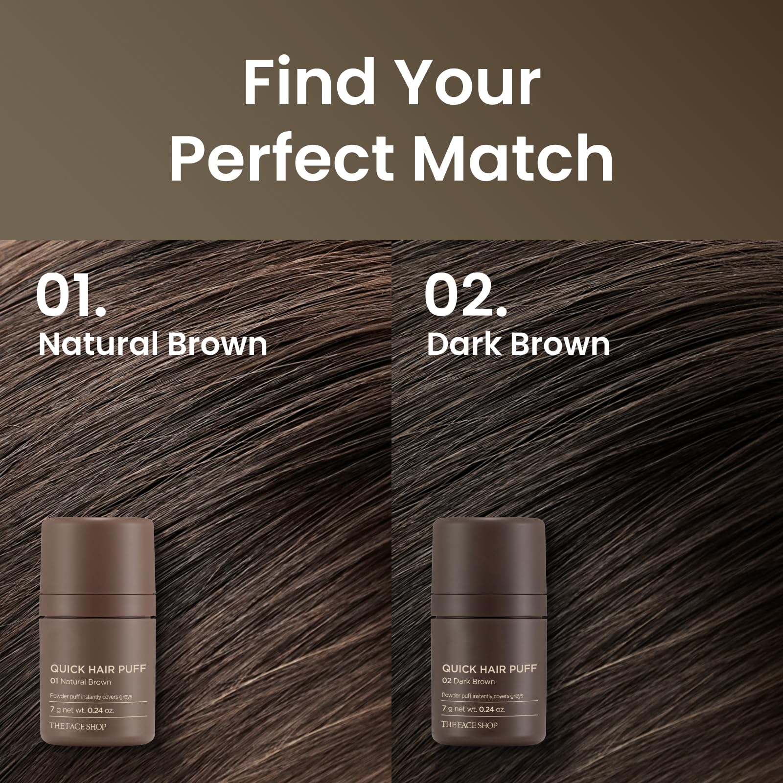 The Face Shop Quick Hair Puff providing body and fullness to hair
