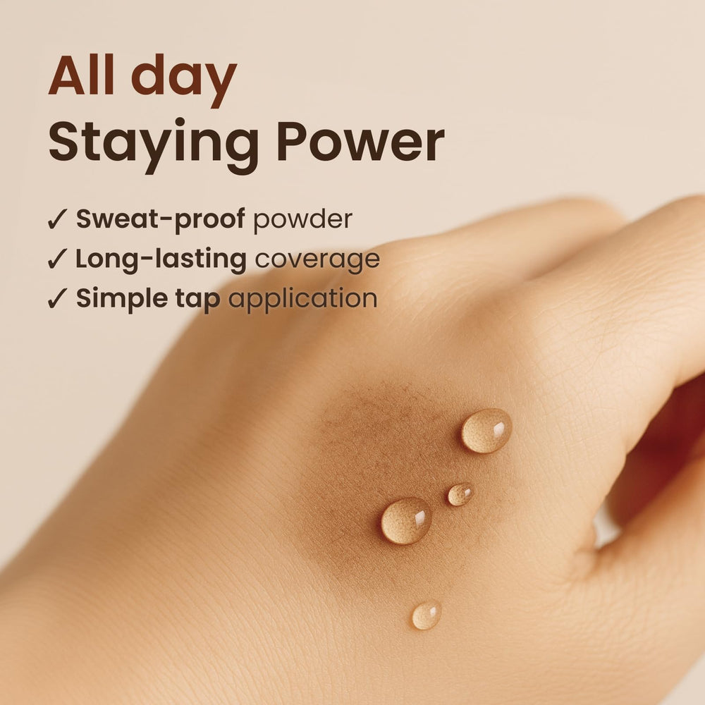 The Face Shop Quick Hair Puff long-wearing powder for lasting coverage