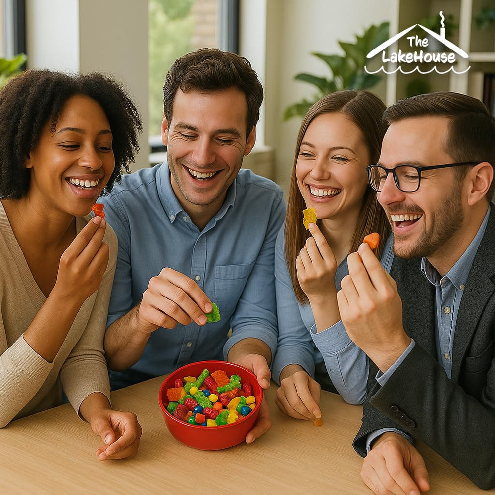 The LakeHouse individually wrapped candies ensure freshness and easy gifting