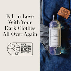 The Laundress Darks Detergent Classic scent label conveying fresh, timeless fragrance