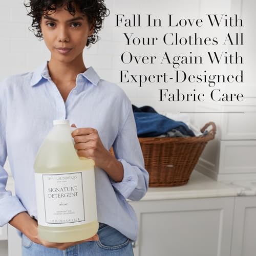 The Laundress detergent pairs with compatible fabric conditioners for a nuanced scent.