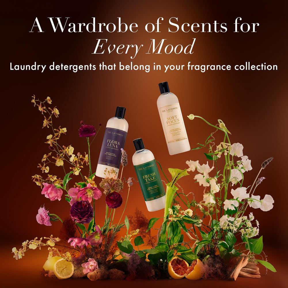USDA Biobased label visible on The Laundress packaging.