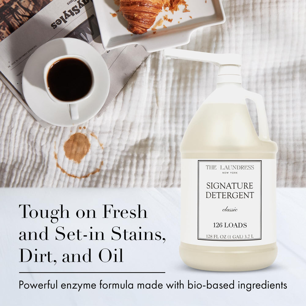 The Laundress white-and-color brightness ensures vibrant laundry results.