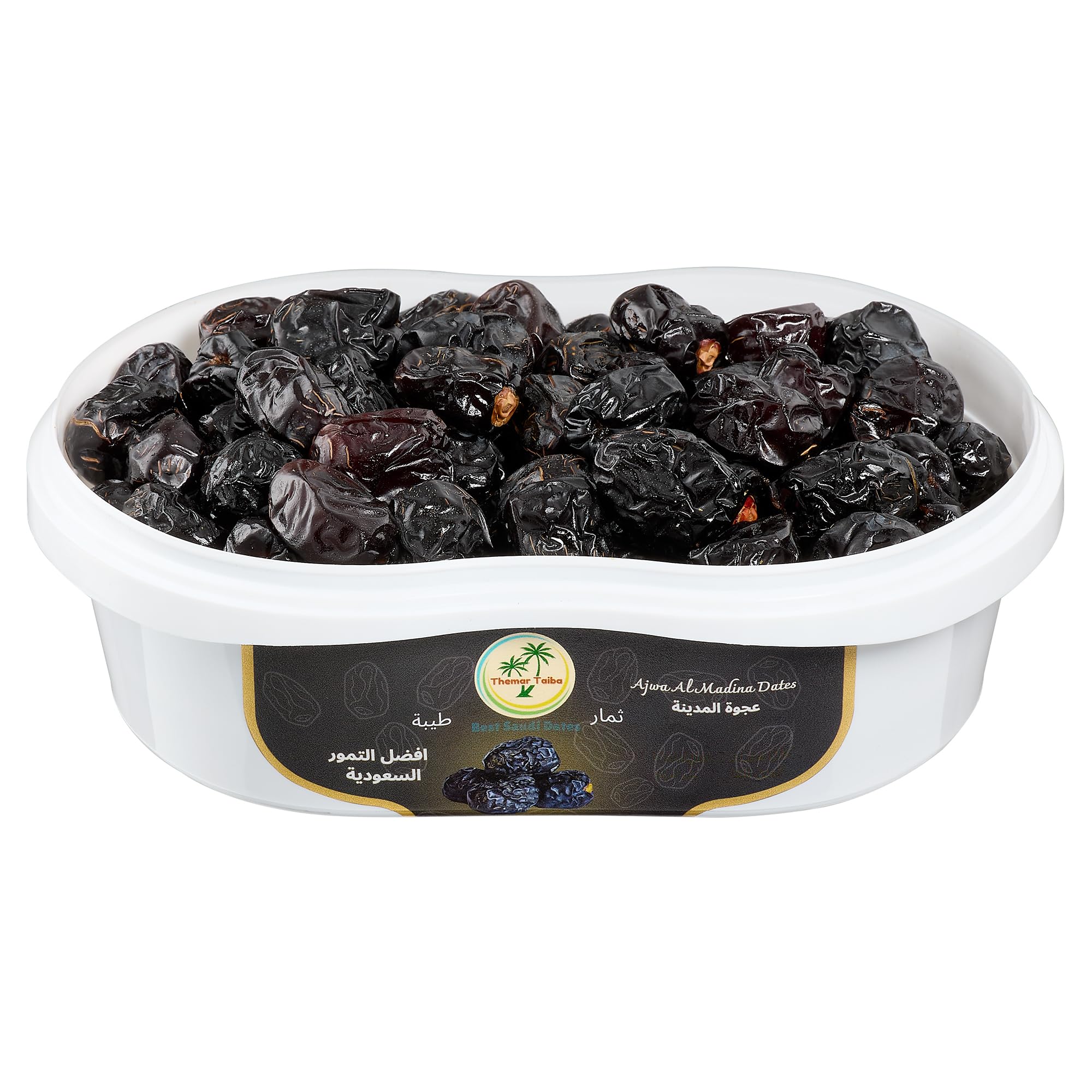 Ajwa Al Madina dates with soft, luxurious texture for a satisfying bite.