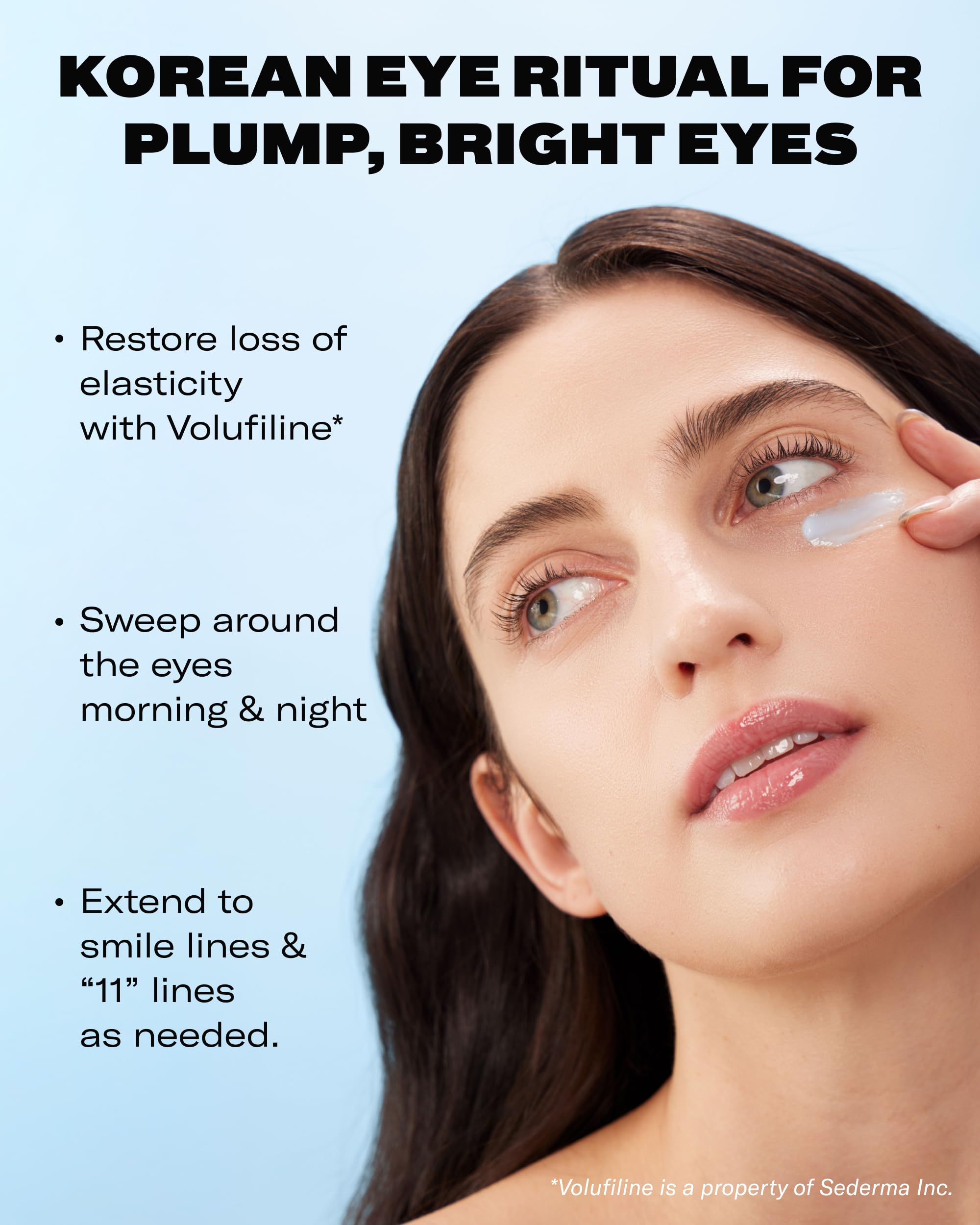 Then I Met You snail mucin eye cream dispensing illustrates precise daily use.