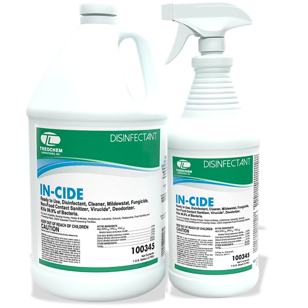Bundle includes 1 gallon and 32 oz bottle for flexibility.