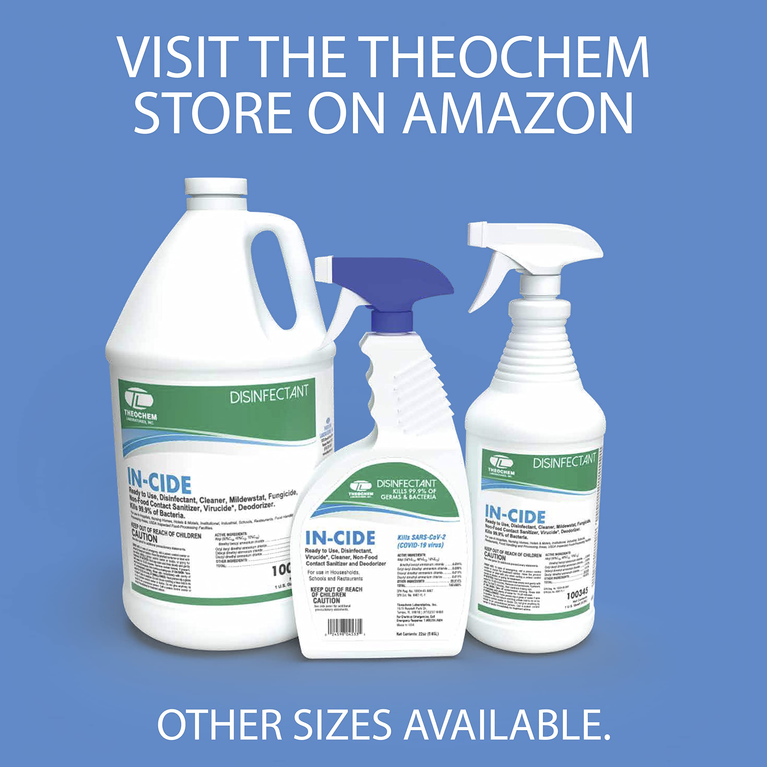 Theochem In-Cide made in the USA by a trusted family brand.