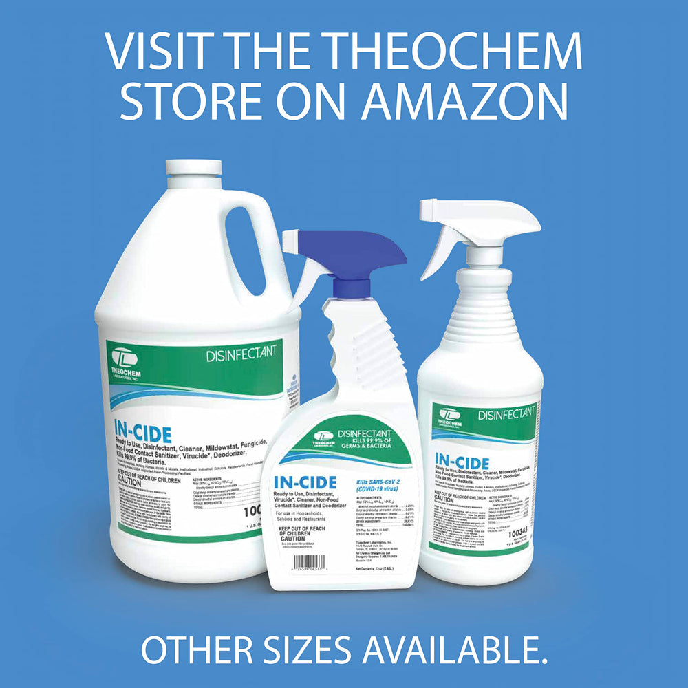Theochem In-Cide made in the USA by a trusted family brand.