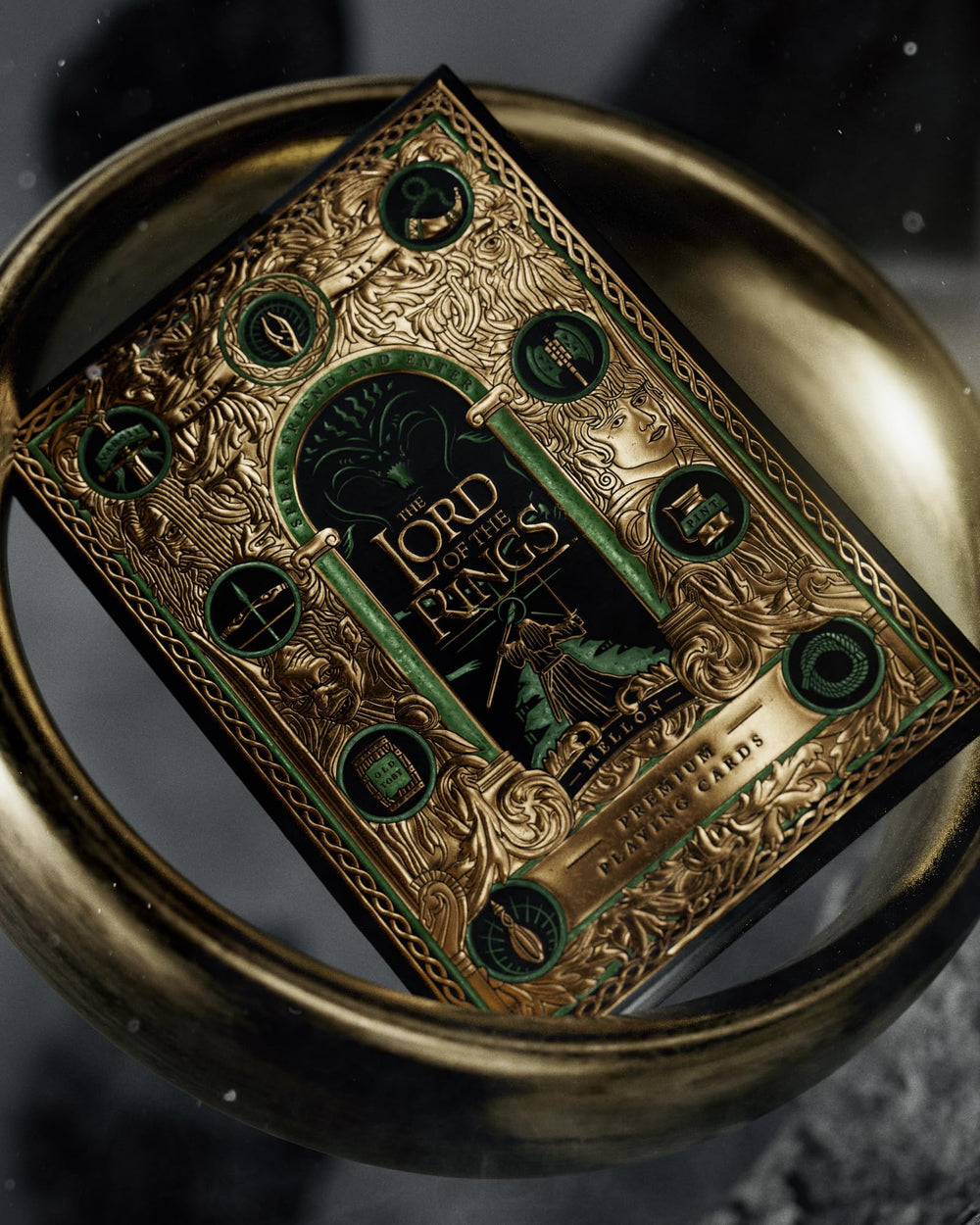 Theory11 Lord of the Rings playing cards Made in USA printing emphasizes quality