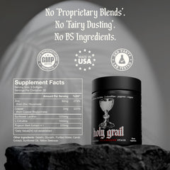 Theorycraft Holy Grail pygeum ingredient image showing prostate function support potential