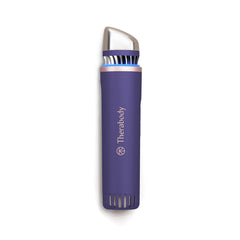 TheraFace Depuffing Wand indigo shot shows cooling therapy for puffy eyes